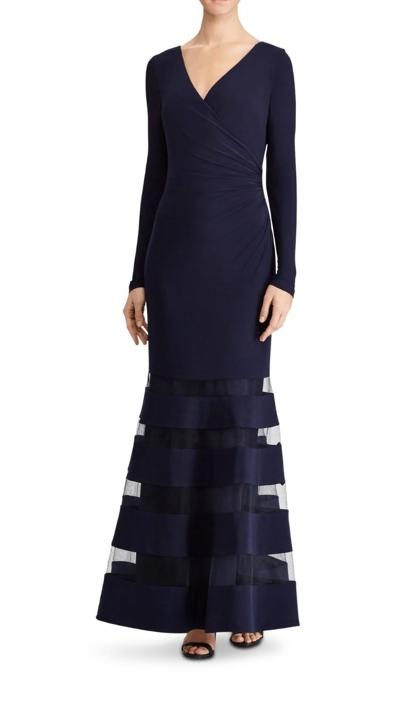 Navy blue gown - Picture 1 of 3
